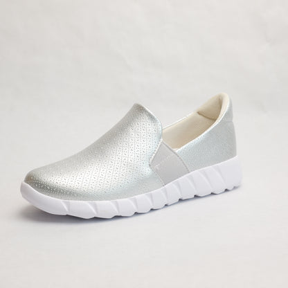 Piccadilly Silver Synthetic Stretch Soft