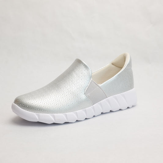 Piccadilly Silver Synthetic Stretch Soft