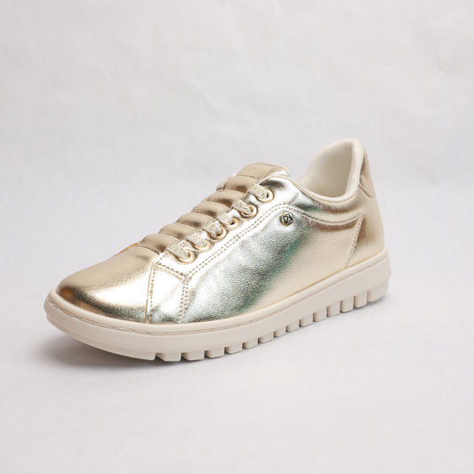Piccadilly Gold Synthetic Off White